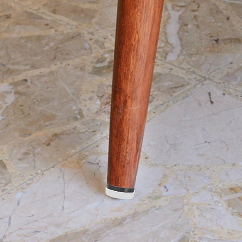 Chair leg with Anti Slip Furniture Glide Pads For Chairs And Tables With Nail On Design Heavy Duty Rubber on tile floor