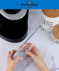 Water Filter Starter Kit For Keurig 2.0 Coffee Brewers Includes Six Replacement Charcoal Filters And Durable Filter Holder