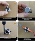 Installation steps for KSD301 Snap Action Bimetal Thermostat Switch 50C On 40C Off Normally Open 125V 16A Auto Reset