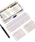 560 Piece Breadboard Jumper Wire Kit With PCB Circuit Board Assortment 14 Lengths Wires Includes Tweezers And Transparent Storage Box
