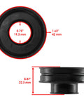 Rear Shaft Coupler Boot For Arctic Cat Wildcat X 1000 ATV 2013 2014 2015 2016 2018 2019 Replacement Drivetrain Boot 42x22.3 mm black rubber