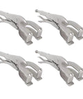 4 Pack 9 Inch Locking Pliers With Quick Release For Easy Removal U Shaped Jaw Vise Grips Welding Clamp Heavy Duty Adjustable Clamp