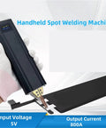 Dope DIY Portable Handheld Spot Welder With 80 Power Levels And Dual Pulse Output for Metal Projects in action