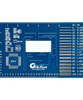 DIY SMD SMT Welding Practice Soldering Skill Training Board With Water Lamp Circuit Demonstration And Backside Ruler For Easy Component Measurement Pro Grade Soldering Kit For Electronics Nerds And Hobbyists 3 To 12V, front view with ruler scale.