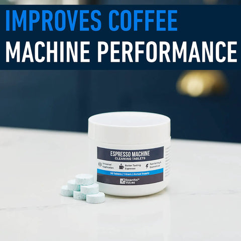 Espresso Machine Cleaning Tablets 30 Pack Descaler For Home Use Keeps Your Espresso Game On Point Removes Lime Scale And Calcium Compatible With Breville Barista Express Gaggia Delonghi Jura Philips Universal Descaler For Espresso Machines