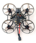 Grab This Snappy Micro Fpv Drone Built Different To Crush Tracks Fast Features Sixty Five Mm Frame One Cell Battery Elrs Receiver Four Hundred Mw Vtx And Brushless Motors with clear view of its 65mm carbon chassis and four propellers.