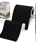 Premium Heavy Duty Canvas Repair Patches Four Piece Self Adhesive Waterproof Fabric Tape With Tough As Nails Adhesion For Boat Covers Awnings Sofas Tents And Bags Black on display with multiple color options.