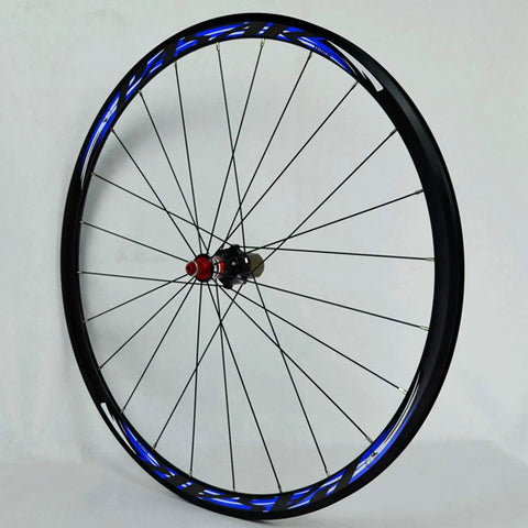 Beast 700C Carbon Wheelset For Road Bikes With 30mm Matte Black Rim Double Wall Aluminum Quick Release Hubs