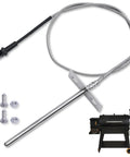 Upgraded RTD Temperature Probe Sensor For Pit Boss Pellet Grills And Smokers, 3.5 inch probe with 17 inch lead and 2.83 inch plug