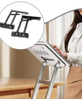 2X Coffee Table Lift Mechanism Hinges With Hydraulic Rod For Smooth Quiet Lift Up Action shown in use and detail view