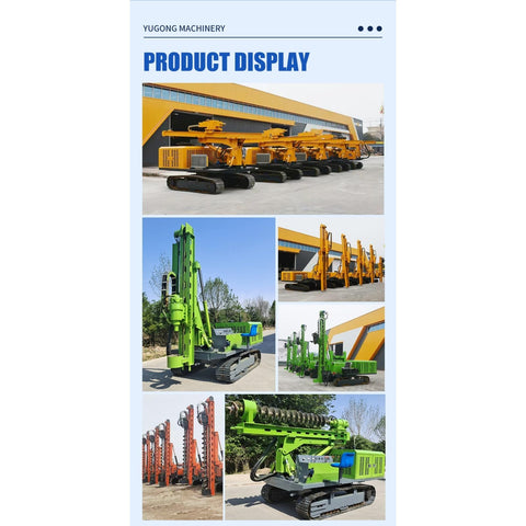 Beefy Hydraulic Guardrail Post Driver Machine For Steel Post Installations Crawler Mounted Pile Driver For Highway Guardrails