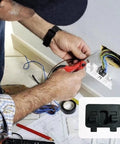 Heavy Duty Welding Wire Fixture Clamps Thickened Adjustable Cable Holds For Soldering Projects And Electrical Work Made With Durable Abs used for wiring.