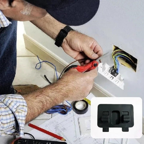 Heavy Duty Welding Wire Fixture Clamps Thickened Adjustable Cable Holds For Soldering Projects And Electrical Work Made With Durable Abs used for wiring.
