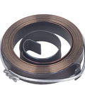 Two Piece Drill Press Quill Spring Set metal recoil return spring for bench drills, spring steel with blackening finish.