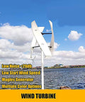 Beast 9000W Vertical Wind Turbine Kit For Home And Business And Industrial Use With 48V System by water