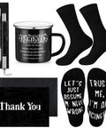 Engineer Gift Set For Men Includes 12 Oz Enamel Mug Socks Ballpoint Pen With Gift Box Thank You Card And Envelope Dope Gift For Engineers Day