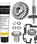 Worm Gear Replacement For Whirlpool And KitchenAid Stand Mixers 5 Quart And 6 Quart With Snap Ring 1.8 Ounce Grease And Included Thrust Bearing 9703445