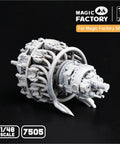 1 By 48 PW R2800 Star 18 Cylinder Aircraft Engine Resin Kit Display Model With Engine Accessories Unpainted Assembly Kit