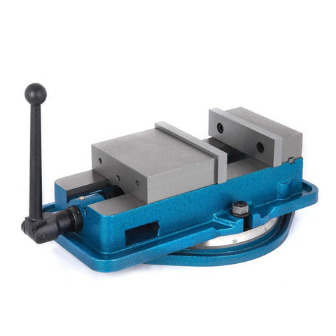 6 Inch Heavy Duty Milling Vise With 360 Degree Swivel Base For Metalworking And CNC Projects, built to last high precision