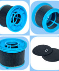 HEPA Vacuum Filter Kit Replacement For PowerClean FurGuard 280W And FurFinder 200W with 2 filters and 4 pre-filter pads