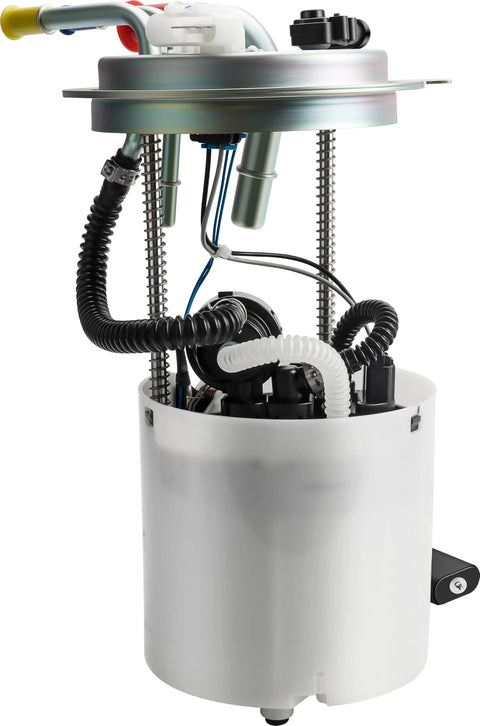 Replacement Fuel Pump Assembly For Tahoe Escalade Yukon And GMC SUVs 2004 Through 2007 With 4 8L 5 3L Or 6 0L V8 Engines Drop In Ready Easy Install Durable Replacement E3581M FG0808 P76262M showing full assembly with wires and hoses