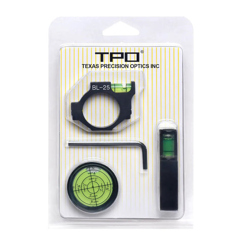 Anti Cant 1 Inch Rifle Scope Bubble Level Kit For Precision Long Range Shooting With Picatinny Rail Mount Level Aluminum Matte Finish