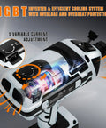 Portable Arc Welder Gun 110V 120A With IGBT Inverter Five Current Settings Lightweight 3.9 Lbs Compact 9.8 By 10 Inch Design