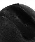 Close-up of black rubber foot from 12 Piece Set Hairpin Table Leg Caps Rubber Feet For Furniture Easy Clip On Install Wear Resistant PVC Hemispherical Floor Protectors For Homes And Offices