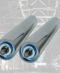 Heavy Duty Stainless Steel Gravity Roller 2 Inch for Warehouse Conveyor Belts Unpowered Transmission Parts with 12Mm Axle and 5.9 Inch Length Pack Of 2