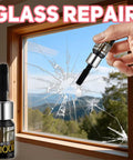 Fast Dry Glass Repair Liquid 5ml Nano Tech Crack Filler Must Have For Windshields And Glass Transparent Repair Gel in use on window