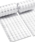 Huge Pack Of 1000 Nylon Hook And Loop Adhesive Dots 0.59 Inch White Self Adhesive Circular Sticky Dots For Arts And Crafts School Classroom Home And Office Use 500 Pairs rolled on sheets
