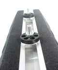 Heavy Duty Condenser Pad With Rubber Isolator Mount For Mini Split AC Units 7000 36000 BTU anti vibration bracket close-up