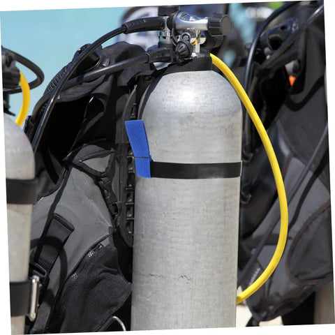 Scuba tank with Durable Scuba Tank Band Strap For Securely Fastening Dive Gear Neoprene Cylinder Band That Keeps Your Tank Stable