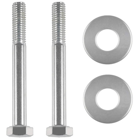 Two crank bolts and washers for Crankshaft Damper Pulley Holding Tool with 2 Crank Bolts for Toyota and Lexus V6/V8 engines