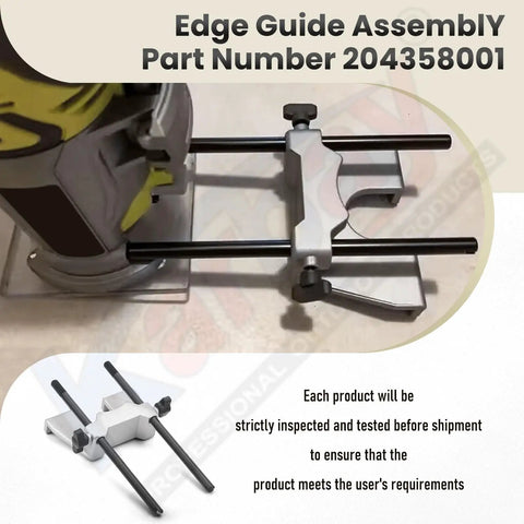 Edge Guide Assembly For 18V One Plus Trim Routers P601 And P206 PCL424B PCL424 R2401 Router Guide 204358001 close-up view