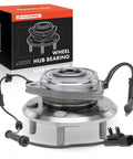 Front Wheel Bearing And Hub Assembly With ABS For Jeep Wrangler JK 2011 To 2017 And 2018 5 Lug RWD Direct Fit Replacement