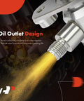 Oil outlet design of Chevrolet High Pressure Fuel Pump With Gasket And Bolts For Equinox, Traverse, Impala, Camaro, GMC Terrain, Canyon