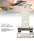 Heavy-duty stainless T-shape hinge for RV, van, yacht use.