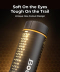 Telescopic Camping Lantern With 15600mAh Rechargeable Battery, 1000x3 Lumens Rotating Light showing hex-cutout design
