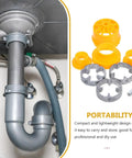 Professional Electric Pipe Threader Kit For Pvc Plastic Pipes with various fittings and plumbing connections for portable use