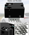Auto Control Blower Motor Resistor Replacement For Hyundai Santa Fe Sonata AC Climate Fan Speed Controller showing detailed view and design.