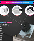 Motor Assembly Replacement For Bathroom Exhaust Fans Models 680 680FL HD50 676D 2676F A 684NT A 646D 672SP 674 A And DX110