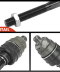 Front Inner Tie Rod End Replacement For Acura RSX 2002 To 2006 2.0L L4 Front Left And Right Sides Driver And Passenger Side Easy Install Plug And Play To Fix Uneven Tire Wear And Improve Steering, threaded tie rod ends