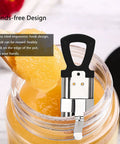 Candy Thermometer With Pot Clip Instant Read Six Stage Deep Fry And Candy Making Gauge for jam in a jar, ergonomic design
