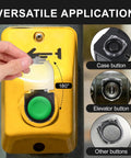 Clear Push Button Switch Cover Protector For Computers And Home Appliances To Keep You From Accidental Shutdowns