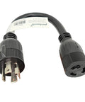 Power Adapter Cord For Generator L14-30P To L6-20R 4 Prong 30 Amp Twist Lock Plug To Receptacle 250V 5000W Heavy Duty