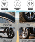 Self Service Tire Plug Kit With Screw Type Plugs And Compact Screwdriver, tires for bicycles, cars, scooters, and electric scooters