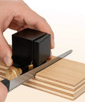 Using Pro Grade Dovetail Saw Guide Jig With Aluminum Alloy Magnetic Right Angle Six Dovetail Guides For Precise Woodworking