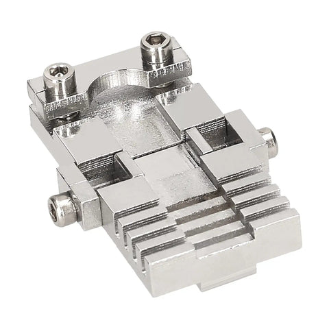 Universal Key Clamping Fixtures Set With Storage Box For Key Cutting Machines Portable Waterproof Dustproof Organizer Includes 2 Clamping Fixtures 2 Plates Wrench And Case Pro Locksmith Must Have Gear For Cutting Various Key Shapes, steel clamping fixture.