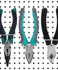 Stainless Steel Double Loop Pegboard Hooks Set For Plier Holders 16 Piece Heavy Duty Tool Organizer Display Hooks For Garage Shop Shed